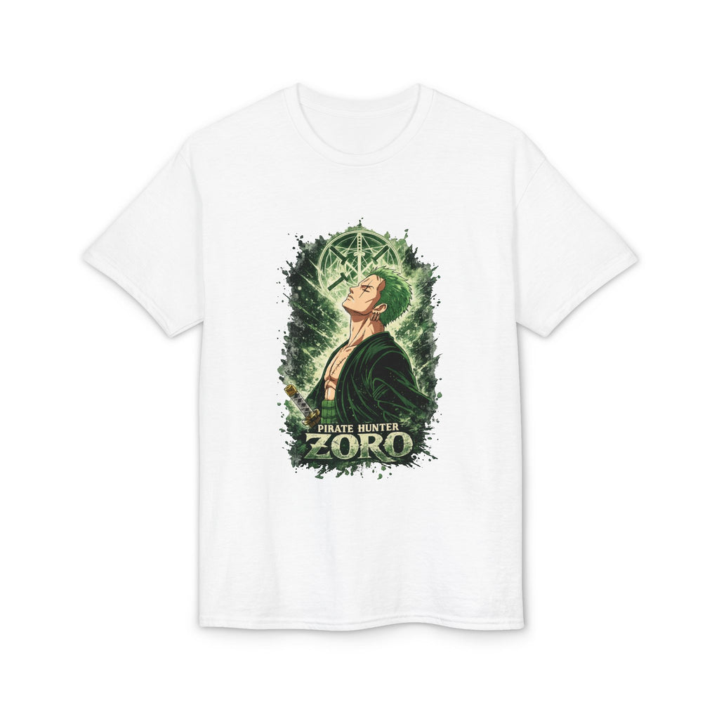 Anime Pirate Hunter Tee — "Zoro" Graphic T-Shirt